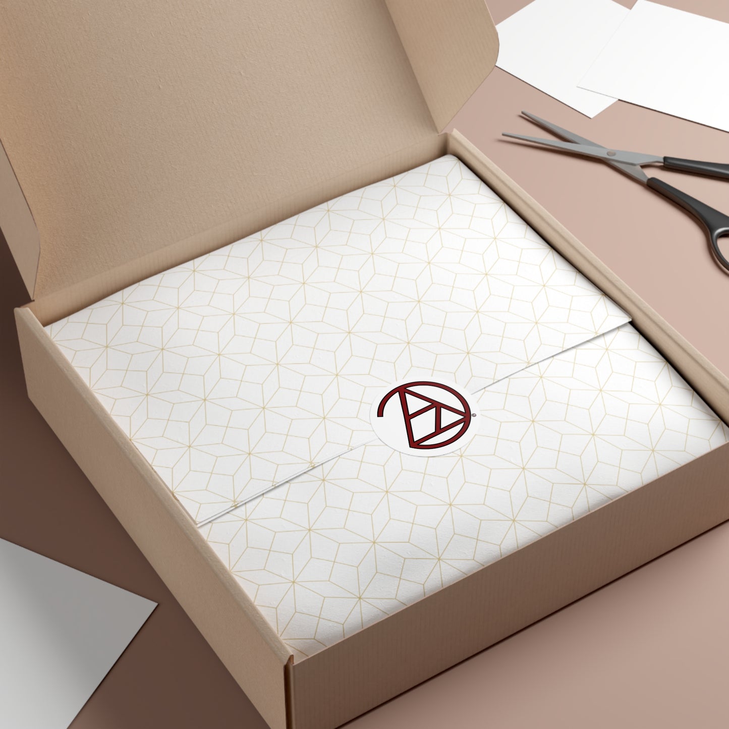 ANDA Logo • Round Vinyl Stickers