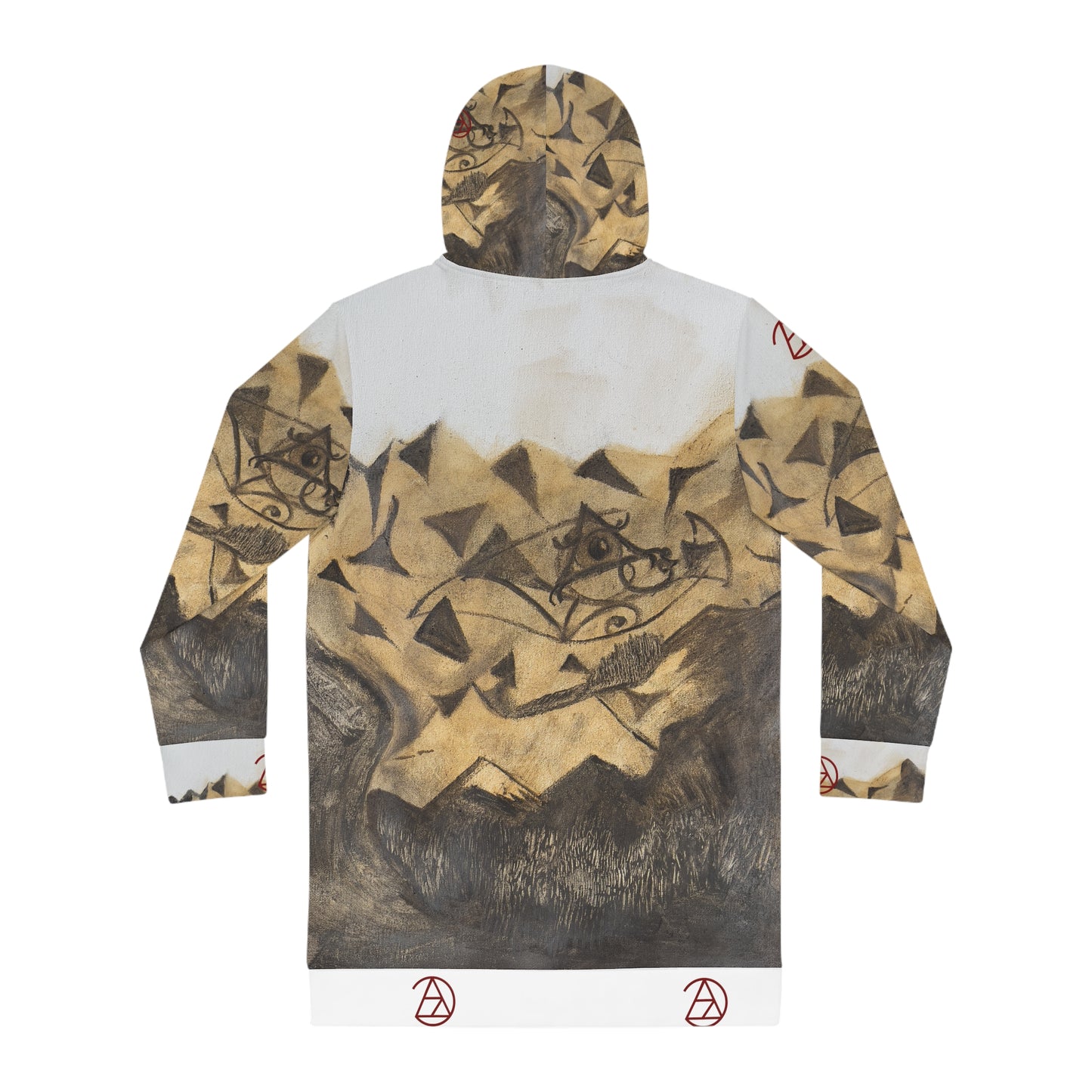 Mountain Man • Origin • Women's Hoodie Dress (AOP)