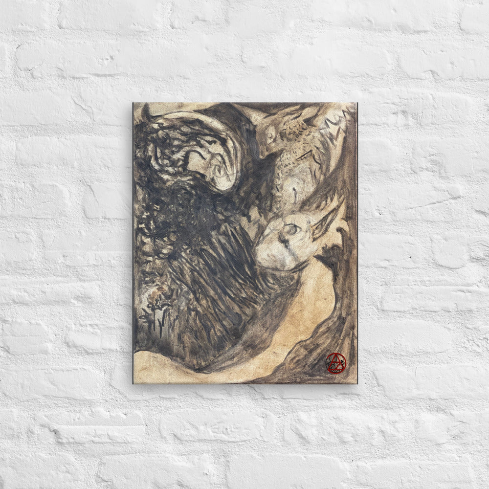 Creatures Gather • Dawn • Canvas