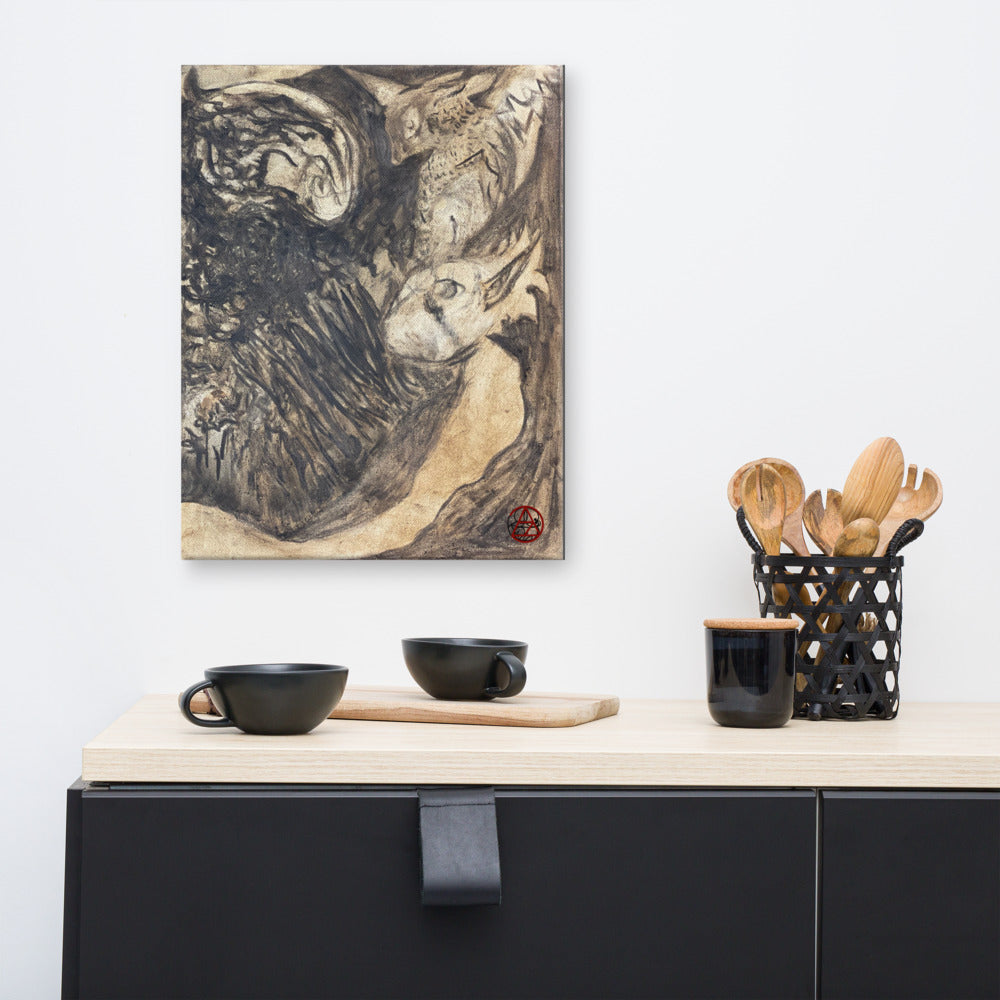 Creatures Gather • Dawn • Canvas
