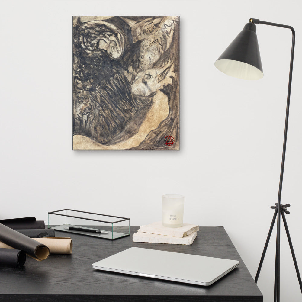Creatures Gather • Dawn • Canvas