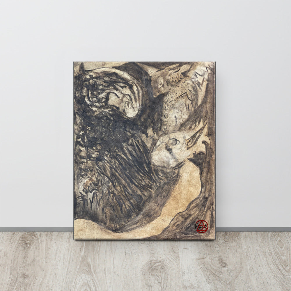 Creatures Gather • Dawn • Canvas