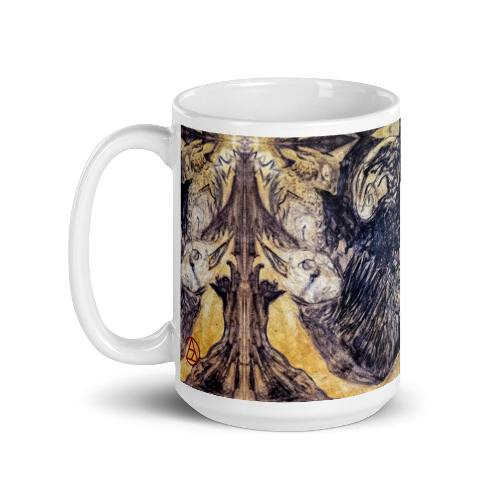 Creatures Gather • Dawn • White Mug