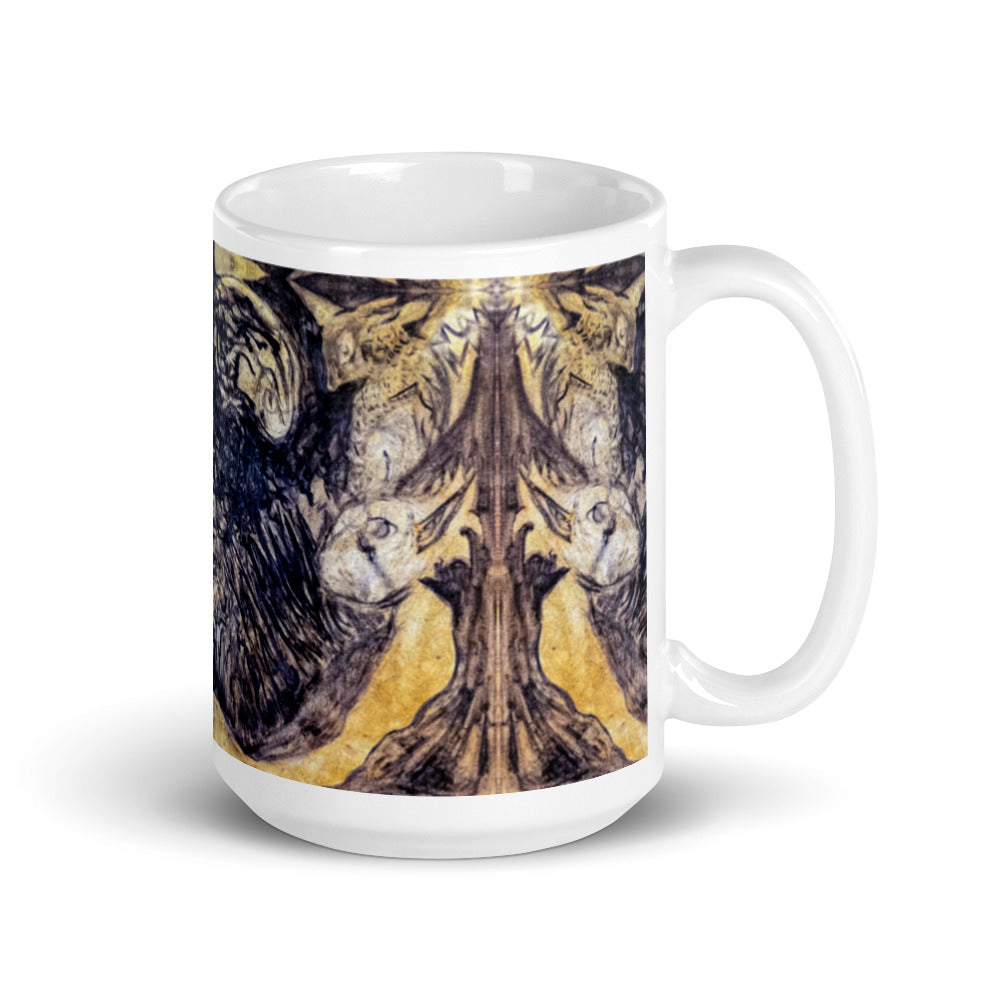 Creatures Gather • Dawn • White Mug