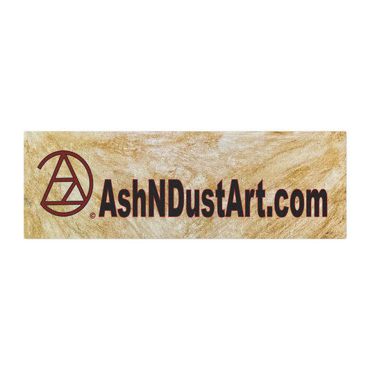 Ash N Dust Art • Crossroads • Car Magnet