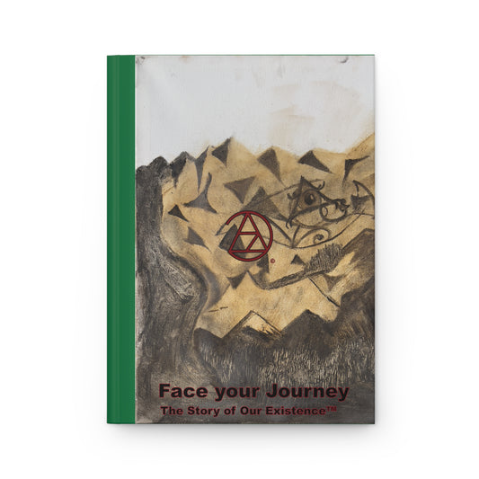 Face Your Journey • Mountain Man • Hardcover Journal Matte