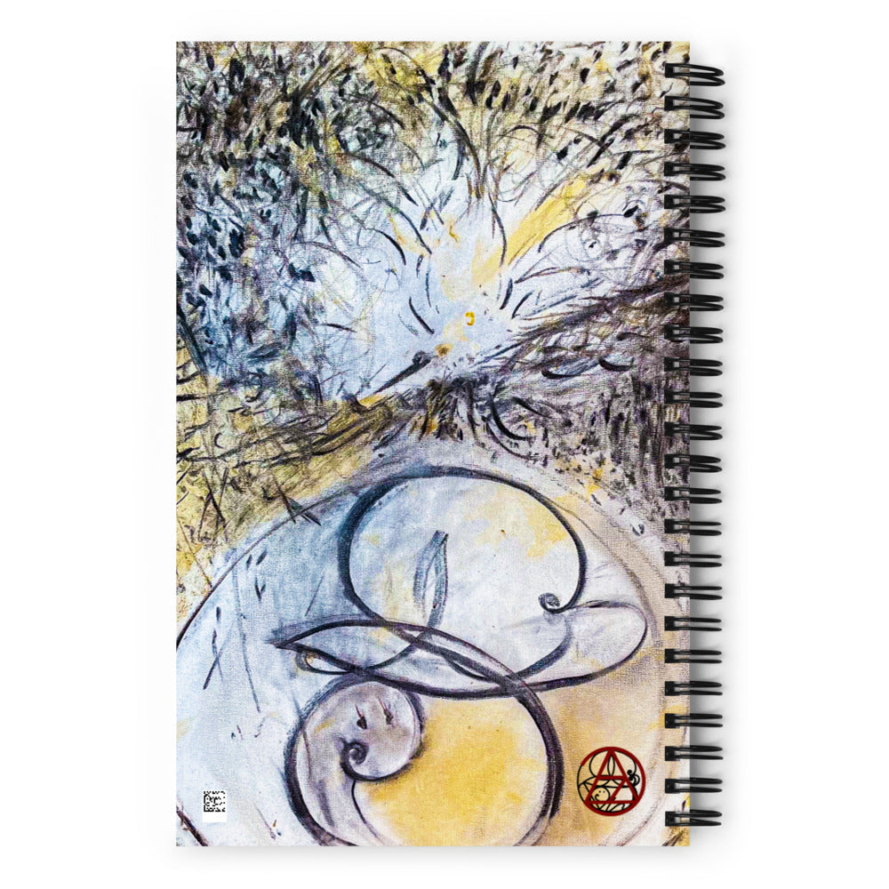 Volcano Sign • Dawn • Spiral Notebook