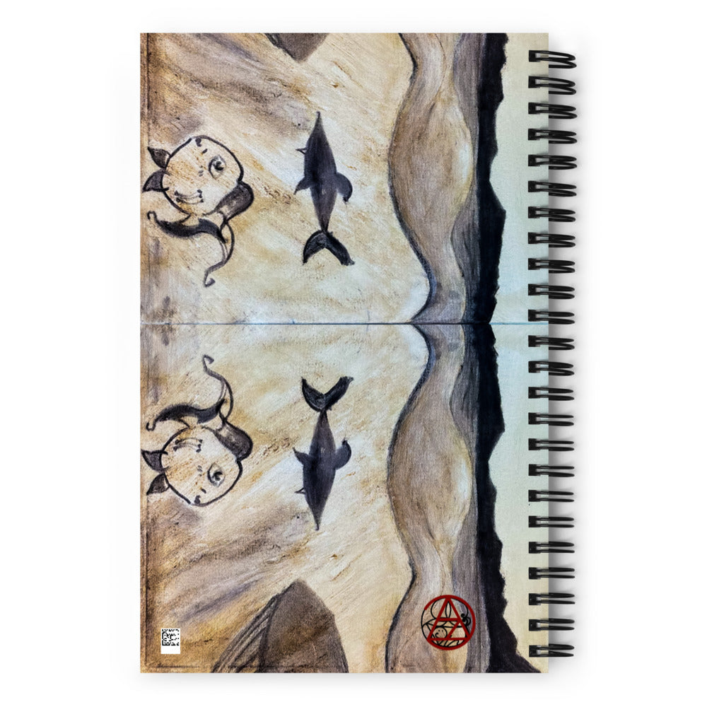 Fish Arc • Dawn • Spiral Notebook