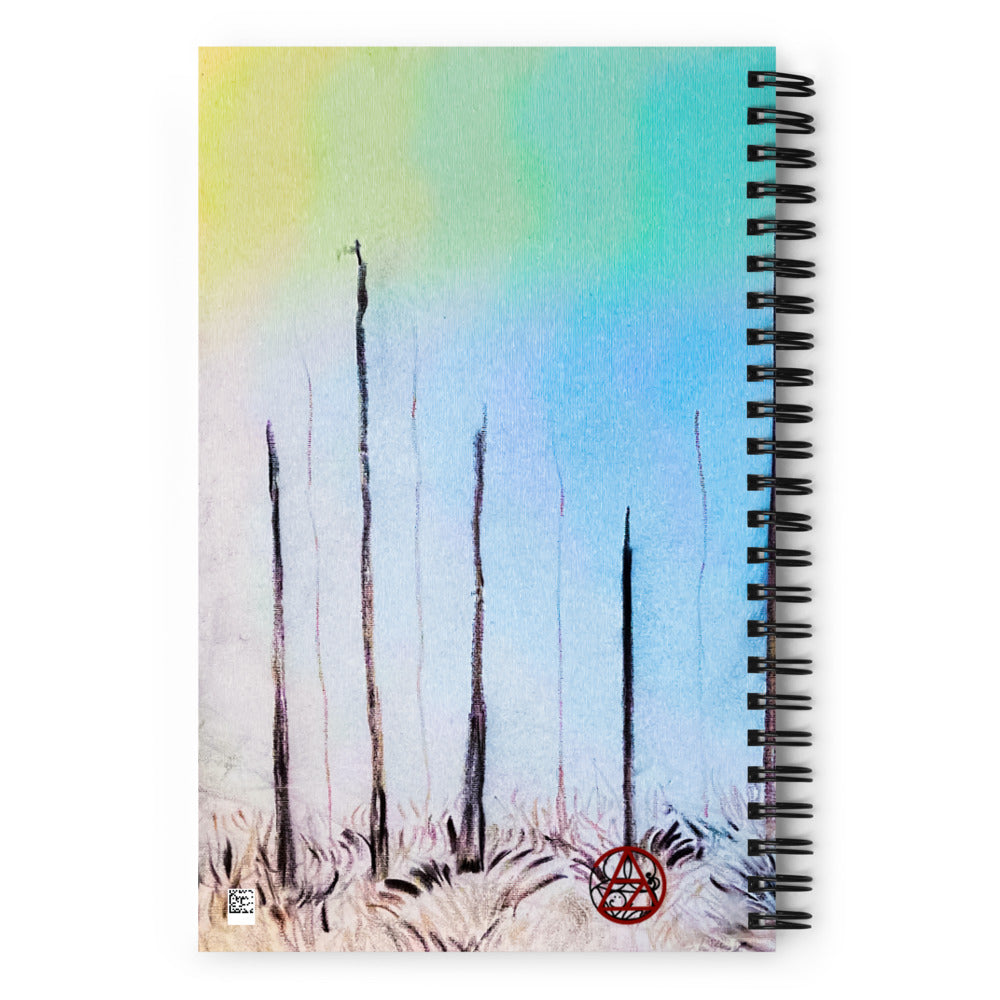 Celestial Woods • Dawn • Spiral Notebook